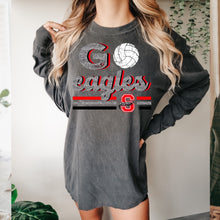 Load image into Gallery viewer, Salado Eagles Volleyball Faux glitter design
