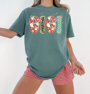 Gigi Santa leopard checkered