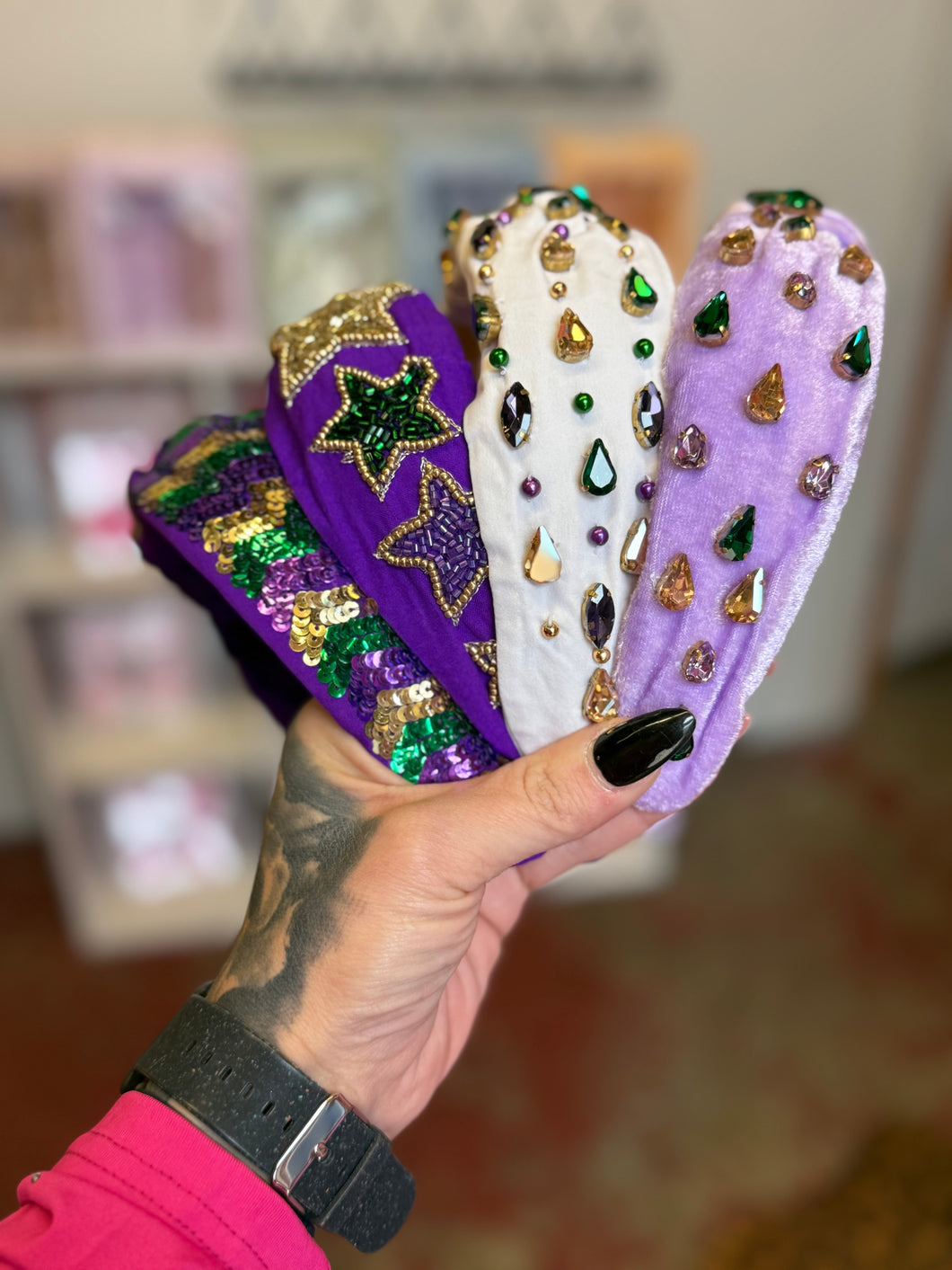 Mardi Gras headbands