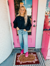 Load image into Gallery viewer, Long Sleeve Cropped Sweatshirt
