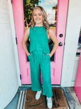 Load image into Gallery viewer, Linen sleeveless pants set
