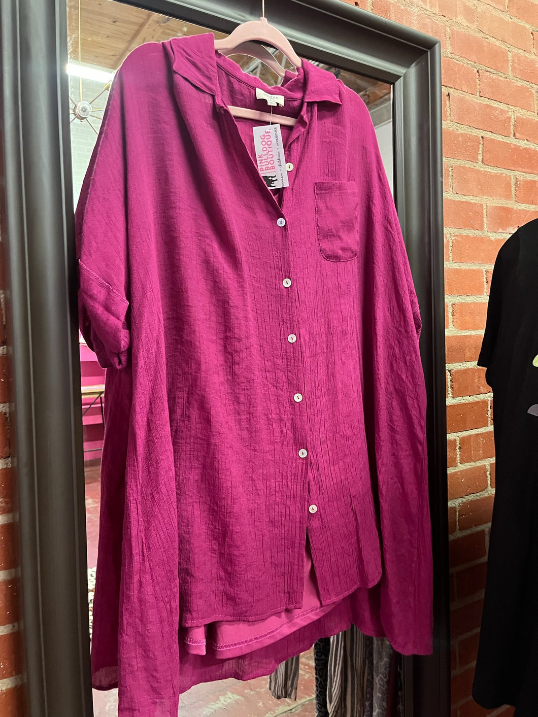 Purple Umgee Womens Dress, Large