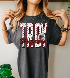 Troy Trojans Tall star Tee