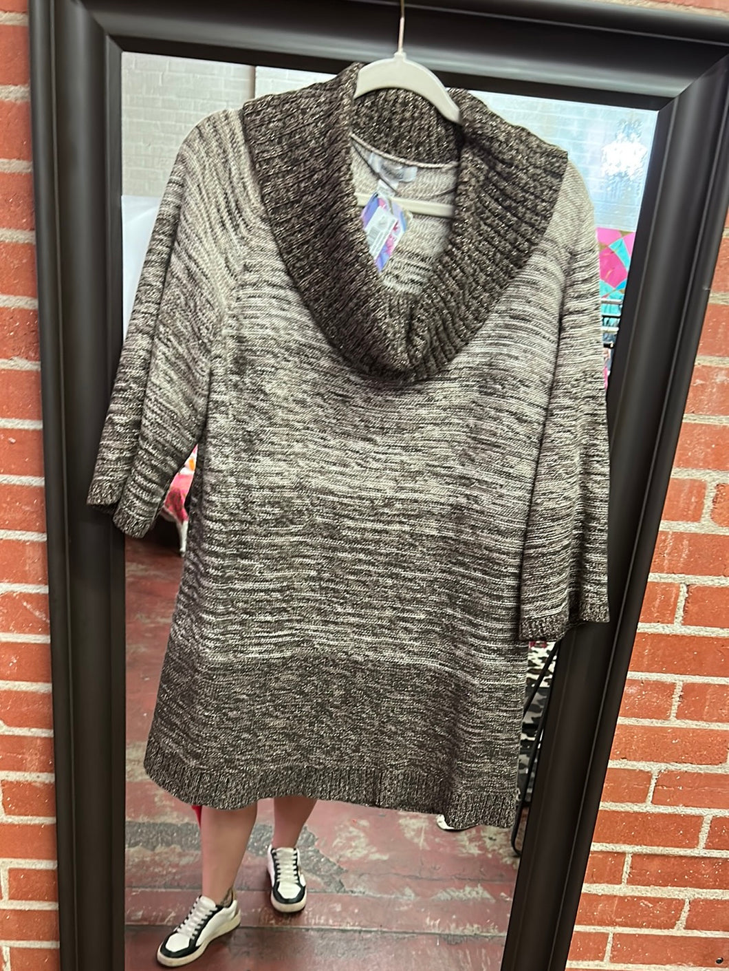 Brown Style and Co Sweater, 1X
