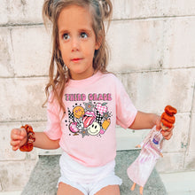 Load image into Gallery viewer, Pink preppy grade specific tee
