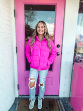 Load image into Gallery viewer, Puffer quilted jacket
