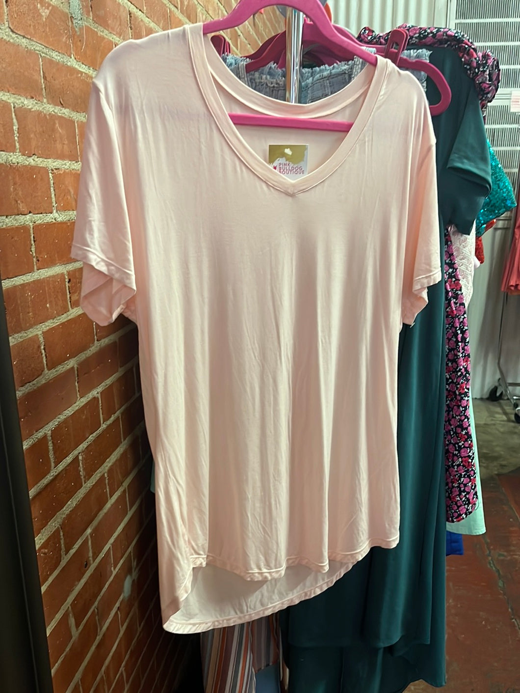 Blush Zyia Womens Graphic Tee, XL