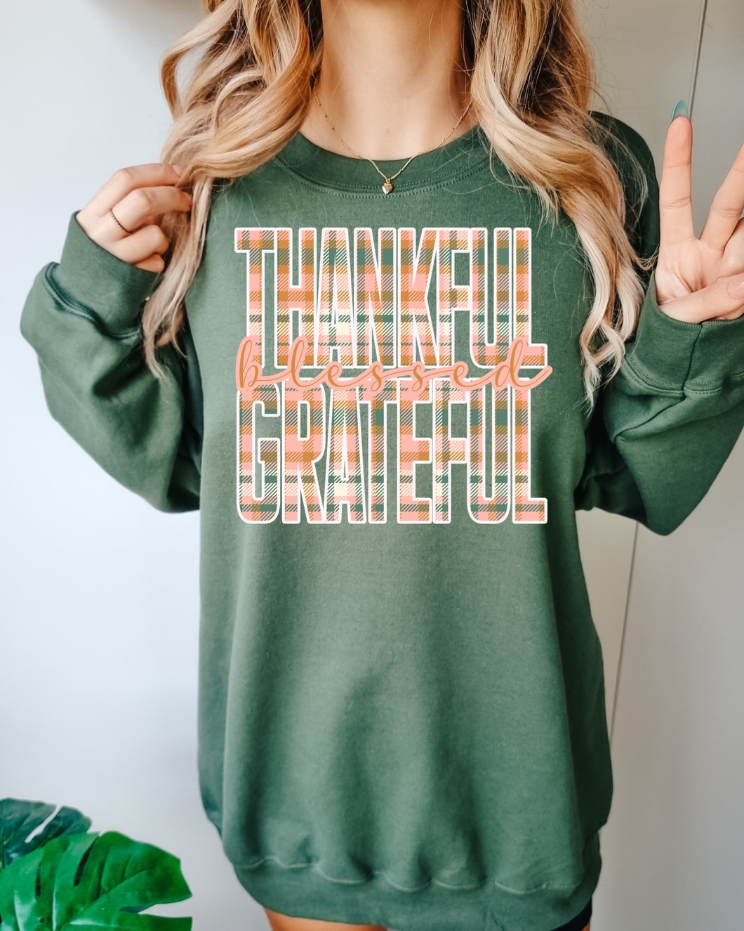 Thankful Grateful Blessed