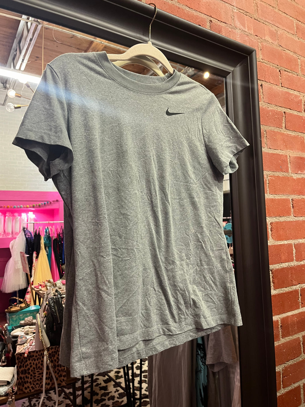 Gray Nike Womens Top, Small