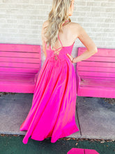 Load image into Gallery viewer, HOT PINK BLONDIE womens formal dress, 7
