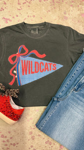Wildcats pennant tee