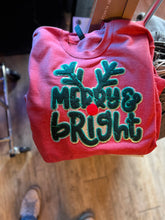 Load image into Gallery viewer, Christmas patch sweatshirt
