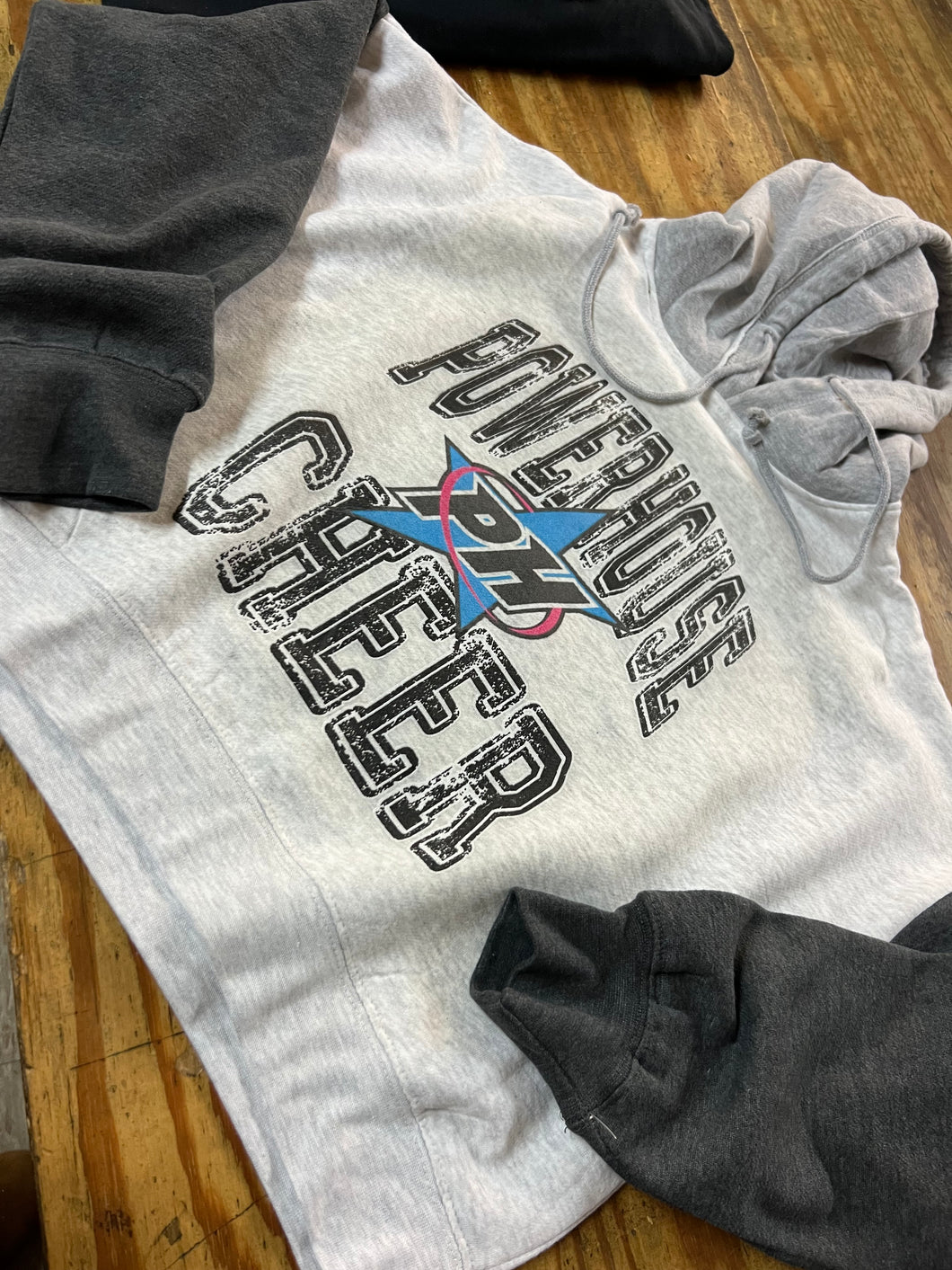 Powerhouse Cheer Designs- Distressed powerhouse cheer
