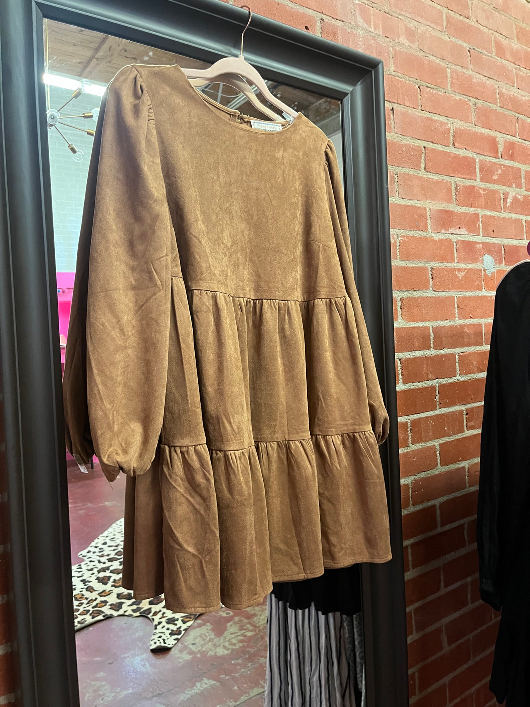 Brown Flying Tomato Womens Dress, Medium