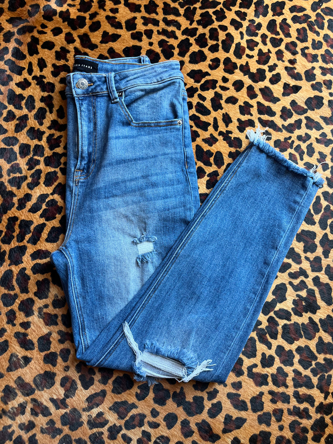Denim Risen Jeans, 9