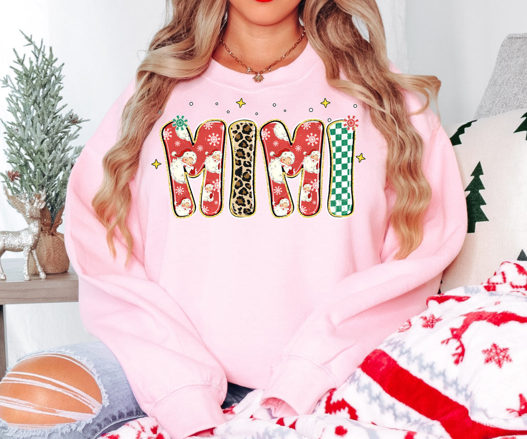 Mimi Santa leopard checkered