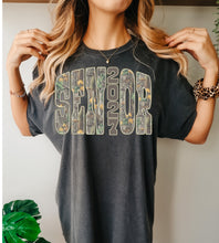 Load image into Gallery viewer, Senior camo 2027 bubble font
