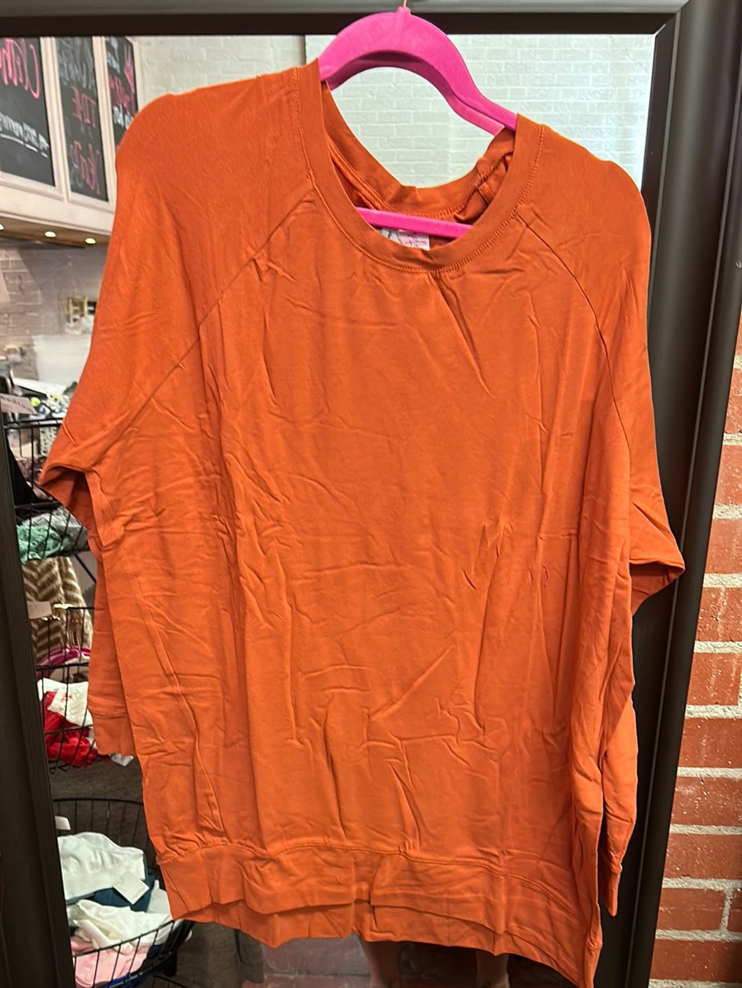 burnt orange Shop Mint Womens Top, Large