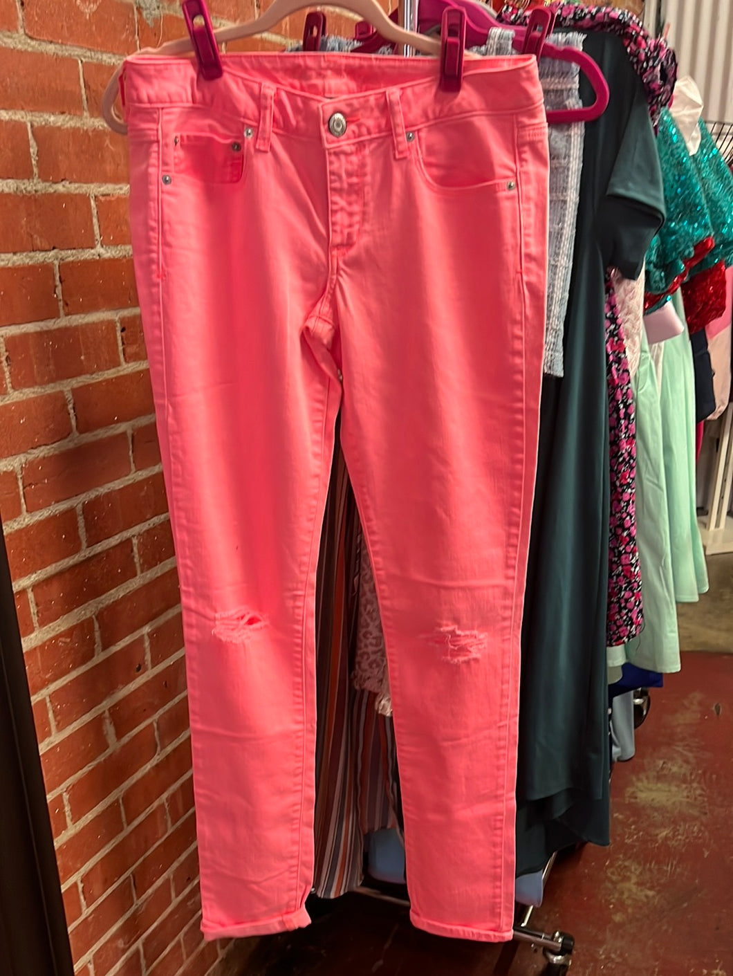 Pink American Eagle Jeans, 10