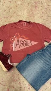Aggies pennant tee