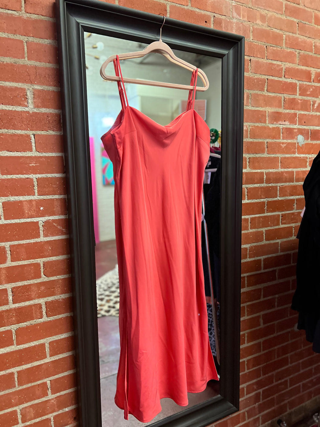 Coral A New Day Womens Dress, 2XL