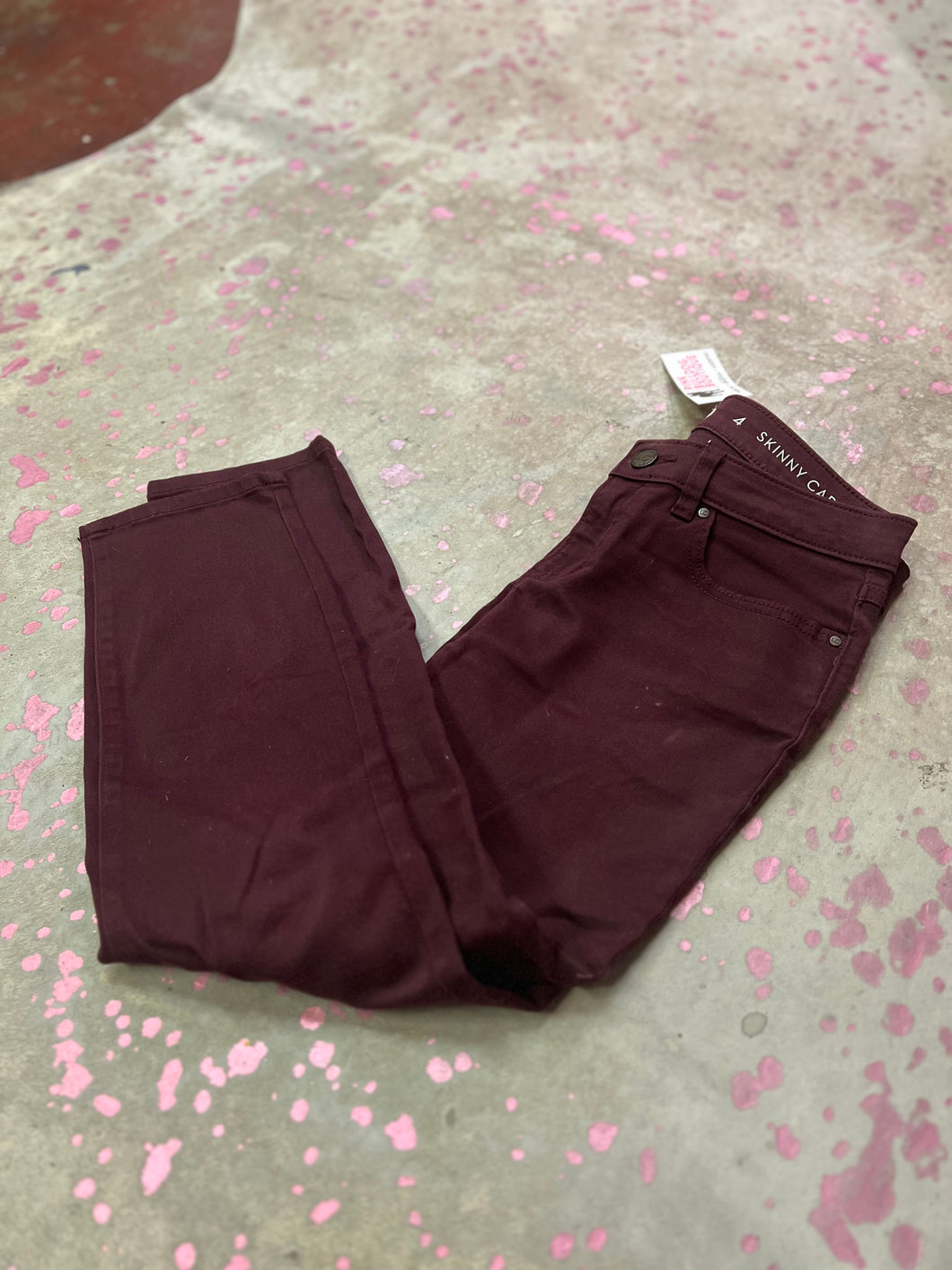 Maroon Lauren Conrad Jeans, 4