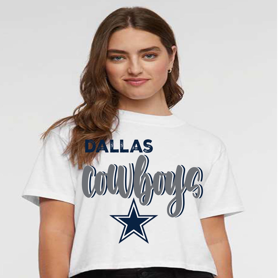 Cowboys retro design