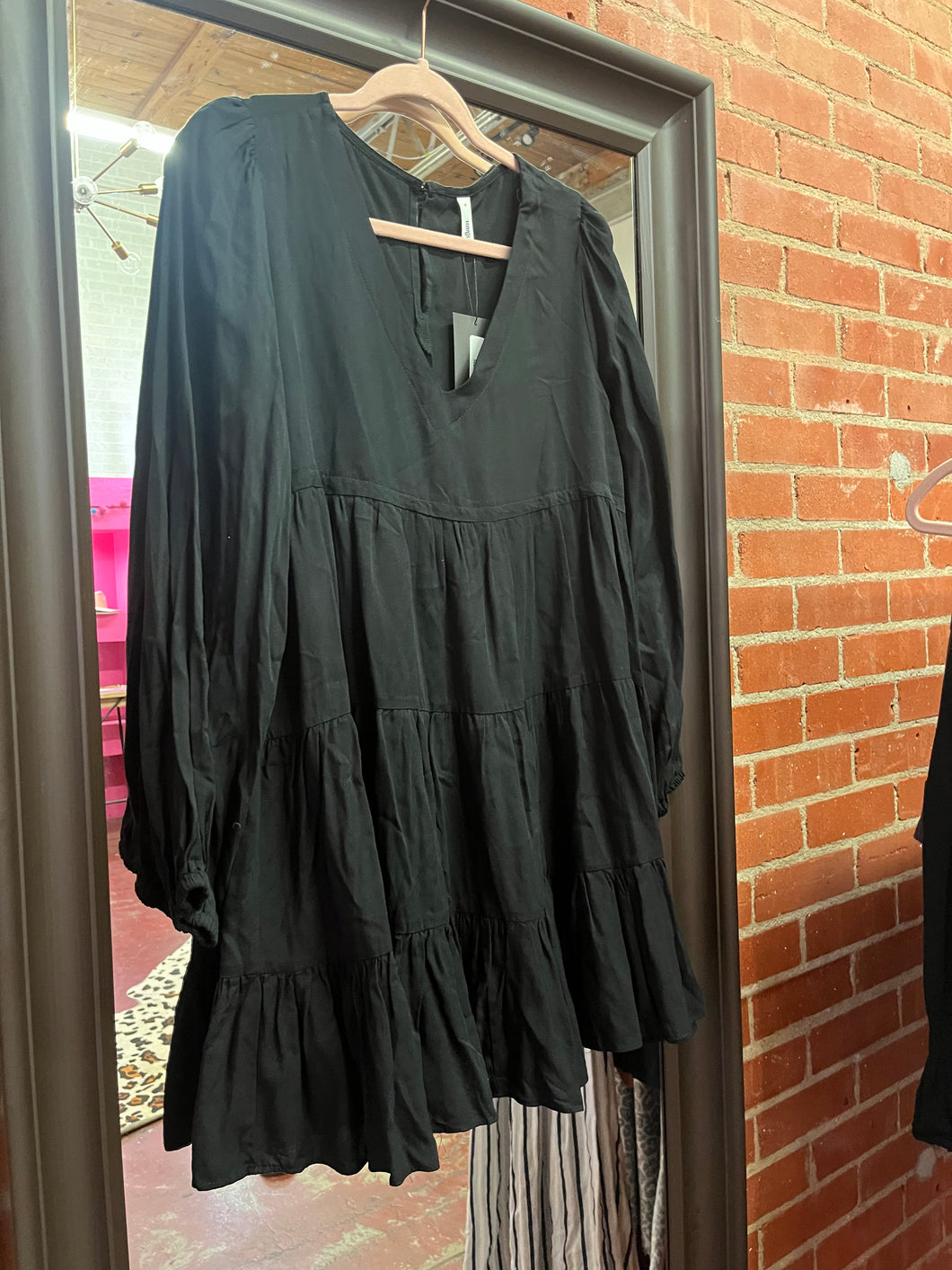 Black Glam Womens Dress, Medium