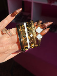 Gold bracelets