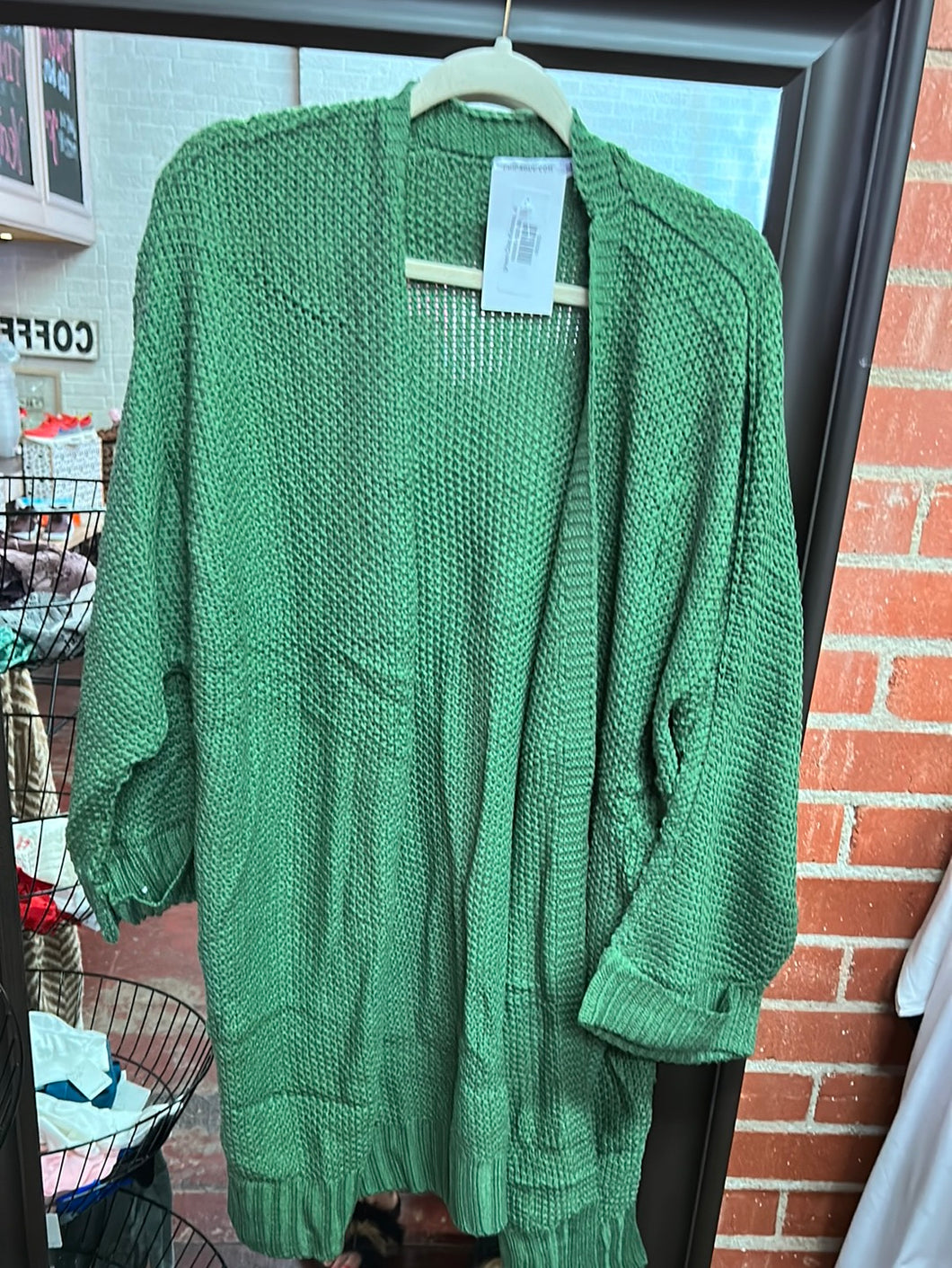 green Chic Kimono, xl