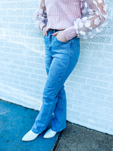 Load image into Gallery viewer, Love Blooms Mesh Sleeve Top
