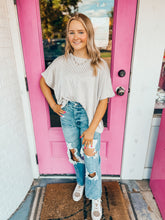 Load image into Gallery viewer, Ribbed oversized Top
