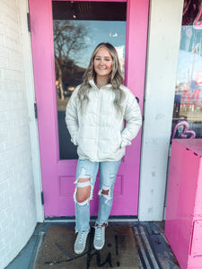 Puffer quilted jacket
