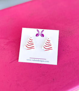 Christmas stud earrings