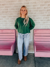 Load image into Gallery viewer, Mineral Washed Casual Long Sleeve Top
