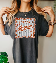 Load image into Gallery viewer, Texas Longhorns stripe bow star
