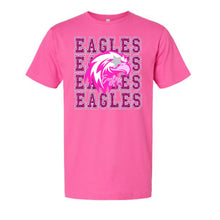 Load image into Gallery viewer, Eagles Pink Faux Glitter Design
