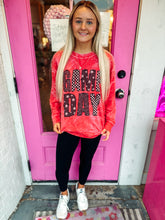 Load image into Gallery viewer, Bleached Game Day Sweater
