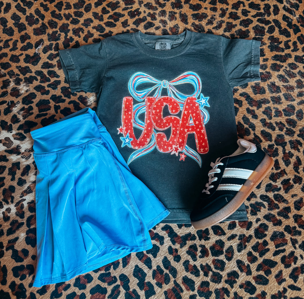 USA bow tee