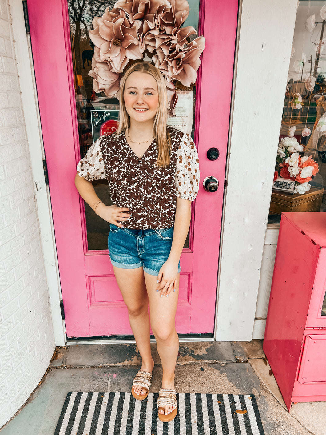 Bountiful Blooms Top