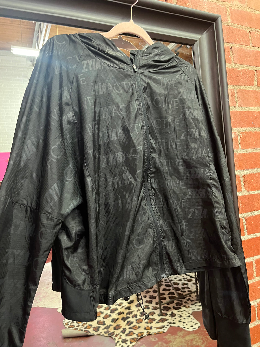 Black Zyia Womens Jacket, XL