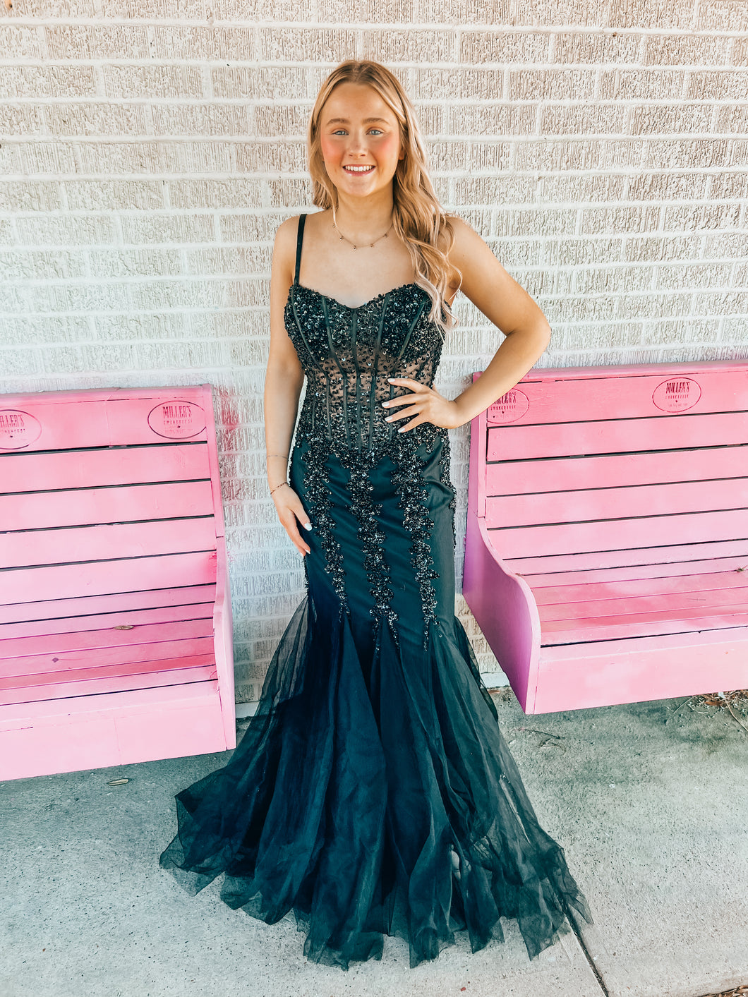 Black JOVANI womens formal dress, 12