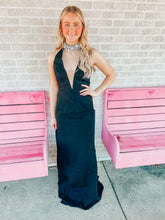 Load image into Gallery viewer, Black Sherri Hill womens formal dress, 8
