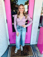 Load image into Gallery viewer, V neck sweater bodysuit
