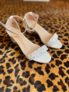 white pearl ve pose Shoes, 7