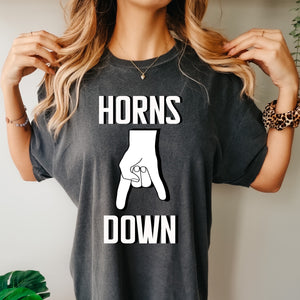 Horns Down