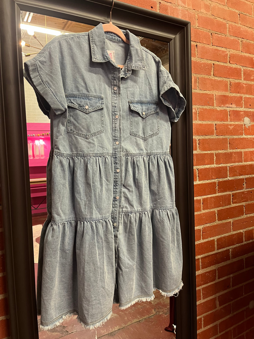 Denim Unknown Womens Dress, Large