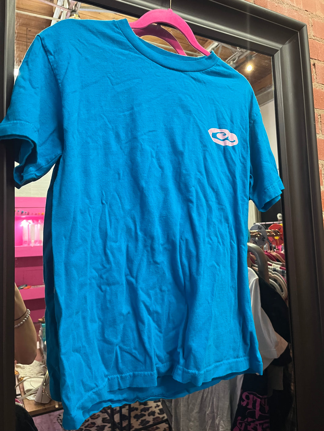 Blue chi drake Womens Top, Medium