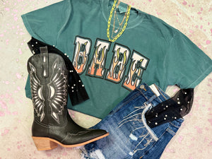 Babe flame tee