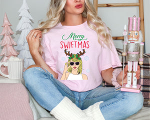 Merry Swiftmas reindeer antlers Taylor
